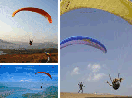 Paragliding near Panchgani Paragliding near Panchgani